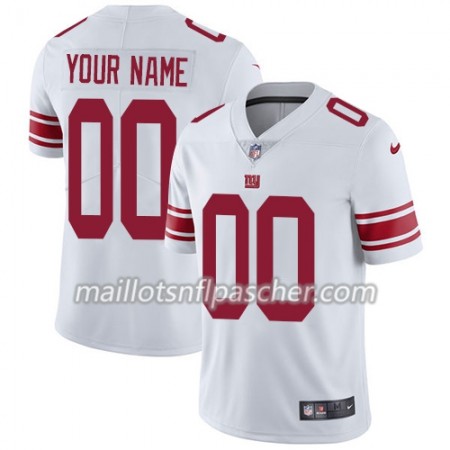 Maillot New York Giants Custom Blanc - Homme